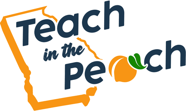 Teach in the Peach logo